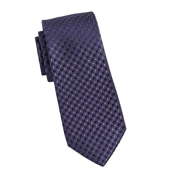 Michael Michael Kors Grid Neat Silk Tie - Picture 1 of 6